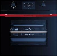 K&uuml;ppersbusch BP 6332.0 SE8 K-Series.3 Pyrolyse Pizza-Backofen Schwarz/Hot Chili -