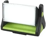 REV LED Akku-Arbeitsleuchte Y-Light 20 W gr&uuml;n schwarz, 300&deg; Rotation - Gr&uuml;n