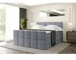 ALTDECOR Boxspringbett mit Matratze und Lattenrost, Topper, Polsterbett mit