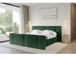 ALTDECOR Polsterbett mit Bettkasten - NILO-Z - 200x200 - Gr&uuml;n - Bett mit...