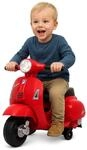 JAMARA Ride-on Vespa Mini rot Li-Power 8.4