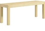 HOMCOM 120cm Sitzbank 2-Sitzer Essbank im Landhaus-Stil, K&uuml;chenbank f&uuml;r K&uuml;che