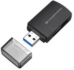 CONCEPTRONIC Kartenleser USB-A3.2->TF/Micro-SD4.0 schwarz - Schwarz