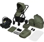 Lionelo Amber - Kombikinderwagen 3 in 1 - Set sportlicher, Sitz, fester...