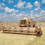 Eco Wood Art Grain Harvesting Combine GH800, 864 St&uuml;ck(e), Fahrzeuge