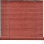 Rollo Bambusrollo Fenster zum Schrauben 120x130cm kirsche VICTORIA M - Rot