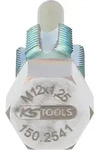 KS Tools Gewindeschneider mit F&uuml;hrungsbolzen f&uuml;r Temperatursensoren, M12x1,25