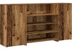 vidaXL Empfangstheke Altholz-Optik 200x50x103,5 cm Holzwerkstoff - Braun