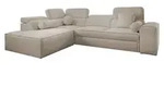 MIRJAN24 Ecksofa Viveri VII, Schlaffunktion und Bettkasten, L-Form Polsterecke