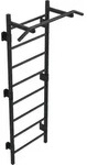 QLS Sprossenwand Kletterwand Klimmzugstange Kletterger&uuml;st 8 Sprossen bis 280...