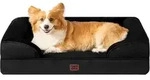 Orthop&auml;disches Hundebett mit Memory Foam, 104x69cm, Waschbar, Wasserdicht,