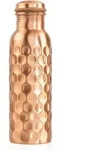 Kupferflasche, 800 ml Diamant-Design, geh&auml;mmert - Kupfer