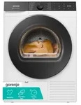 Gorenje G600 DG68C, Freistehend, Frontlader, W&auml;rmepumpe, Wei&szlig;, Drehregler,...
