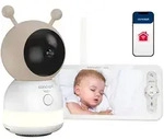 Babyphone mit Kamera KIDO KD4010, 5 Zoll Farb-LCD, 3Mpx, Nachtsicht, schwenkbar,