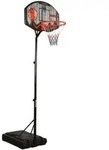 Garlando Basketballkorb "Memphis", mobil und h&ouml;henverstellbar - Schwarz