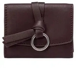 Marc O'Polo Leder Geldb&ouml;rse Leni Combi Wallet Black Cherry dunkelbraun -...