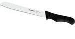 Metaltex 25.81.46, Brotmesser, Edelstahl - Schwarz/Silber