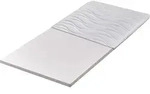 Betten-ABC Kaltschaumtopper - mittelfeste Matratzenauflage mit waschbarem Bezug,