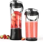 TOPESCT Tragbarer Mixer f&uuml;r Shakes und Smoothies,USB-C-wiederaufladbarer Mini-Mi -