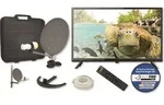 EASYFIND TV Camping Sat-System CD07, LED-TV 48 cm (19")
