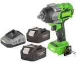Procraft PWA36bb Akku Schlagschrauber 20 V 850 Nm 1/2" Brushless + 2x Akku 4,0 Ah +