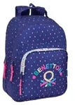Safta Benetton 20l 32x42x15 Cm Rucksack Blau Kinder Blau One Size - Blau