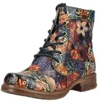 Laura Vita Stiefelette Stiefelette Leder/Textil - Blau - 36