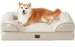 Orthop&auml;disches Hundebett 89x56cm Memory Foam mit hohem Rand, waschbar,...