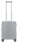 Aleon Traveler Domestic 4-Rollen Kabinentrolley Aluminium 55 cm - Grau