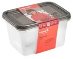 keeeper Fredo, Container, Rechteckig, 2 l, Grau, Transparent, Polypropylen (PP), -20