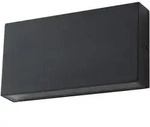 Lindby LED-Au&szlig;enwandlampe Jarte, schwarz, Metall, 17cm, IP54 - Schwarz