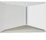 Lindby LED-Au&szlig;enwandleuchte Anlira, wei&szlig;, Up & down, IP65 - Wei&szlig;