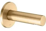 Keuco Wanneneinlauf IXMO Ausl. 130mm, MS geb&uuml;rstet, runde Rosette - Gold