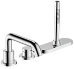 Hansgrohe 73447340 3-Loch Wannenrandmischer - Schwarz