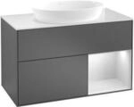 Villeroy & Boch F902PCPD Waschbeckenunterschrank Finion F90