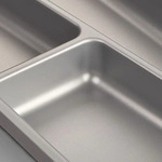 ORGA-BOX II Besteckeinsatz grau 462 x 355 mm f&uuml;r 45 cm Schrankbreite in
