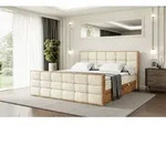 ALTDECOR Boxspringbett mit Matratze und Lattenrost, Topper,...