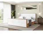 ALTDECOR Boxspringbett mit Matratze und Lattenrost, Topper,...