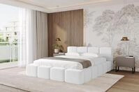 ALTDECOR Polsterbett mit Bettkasten - NATA-v1 - 180x200 Wei&szlig; - Quelle 01 Bett...