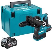 Makita HR 002 GU101 Akku Bohrhammer 40 V max. 2,9 J SDS plus Brushless + 1x...