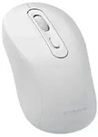 VIVancoTMKabellose Maus mit ergonomischem Design und leisem Klick - Wei&szlig;
