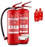 FireLoq 2x 6L Schaum Feuerl&ouml;scher f&uuml;r Brandklasse AB mit 27A | 183B ergibt 9LE