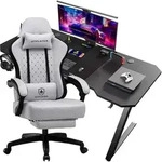 GTPALYER Gamingtisch Gaming Tisch + Gaming Stuhl- Set, Computertisch Stuhl Set...