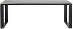 Schou Martinus, Schwarz, Grau, Aluminium, Rechteckige Form, 2 Bein(e), 2100 mm,...
