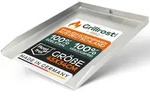 Edelstahl Grillplatte - Plancha 43,5 x 33cm - f&uuml;r Broil King Baron, Enders...
