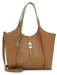 SURI FREY Schultertasche Umh&auml;ngetasche Daggy Shoulder Bag Sahara hellbraun -
