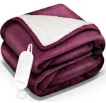 sinnlein&reg; Heizdecke mit Abschaltautomatik 180x130cm Weinrot | Elektrische