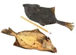 Lunderland Flunder Tierfutter f&uuml;r Hunde & Katzen, Ganzer Fisch mit Kopf, 76%