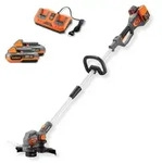 FUXTEC Akku Motorsense FX-E2RTSET | Rasentrimmer 2x20V | 30 cm Schnittbreite 