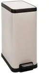 SVITA STM15 M&uuml;lleimer Treteimer 15l inkl. Inneneimer Softclose-Deckel Taupe -...